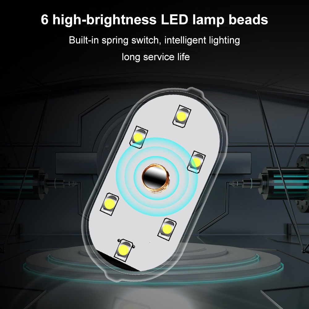 Đèn LED Cảm Ứng Trang Trí Nội Thất Xe Hơi Đẹp Mắt