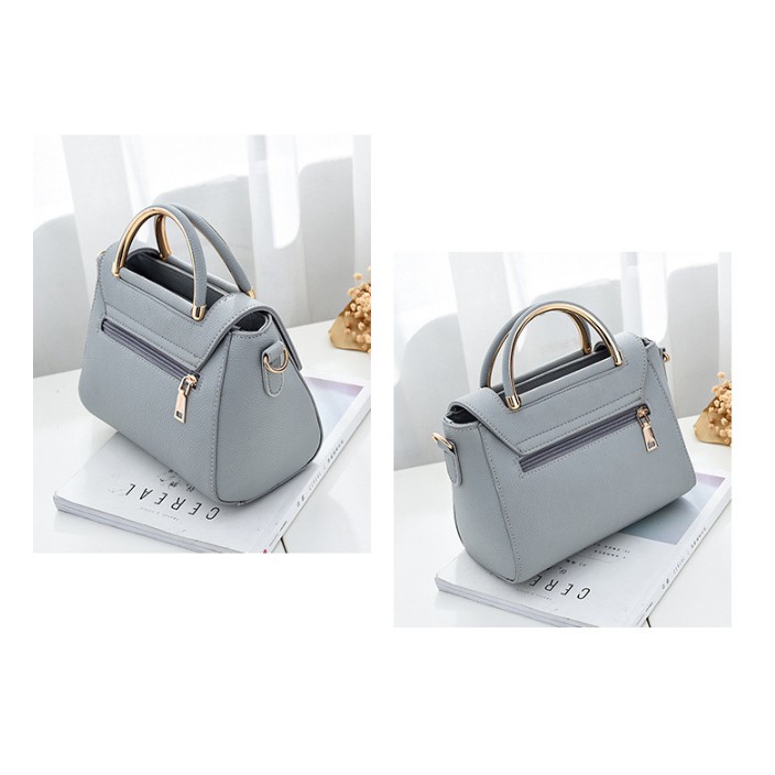 Túi xách thời trang - Túi đeo chéo nữ - khóa tròn