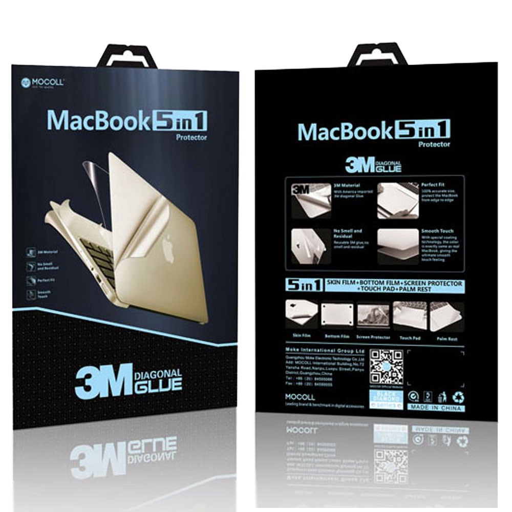 BỘ FULL MOCOLL 5 IN 1 FOR MACBOOK RETINA 2015