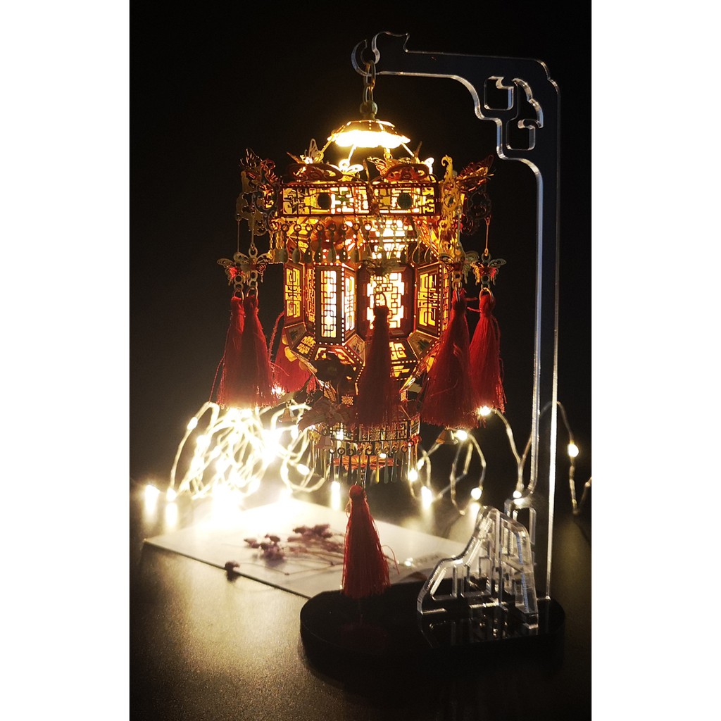 Mô Hình Lắp Ráp 3d Collection Đèn Lồng