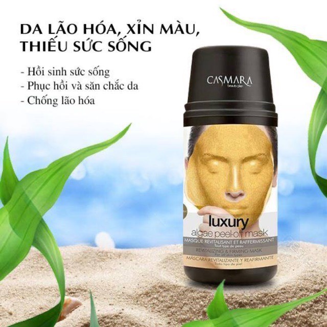 Mặt Nạ Casmara 24k Luxury Mask Kit - Mivu Shop