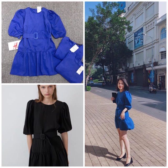 Váy xuất tay bồng