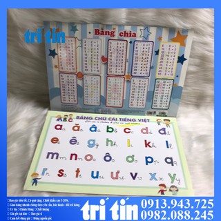BẢNG CỬU CHƯƠNG,BẢNG CHIA