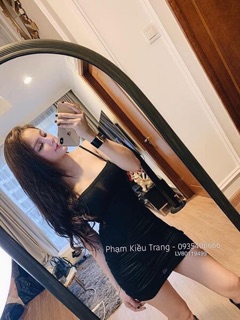 Đầm body trơn nhúng 2 dây