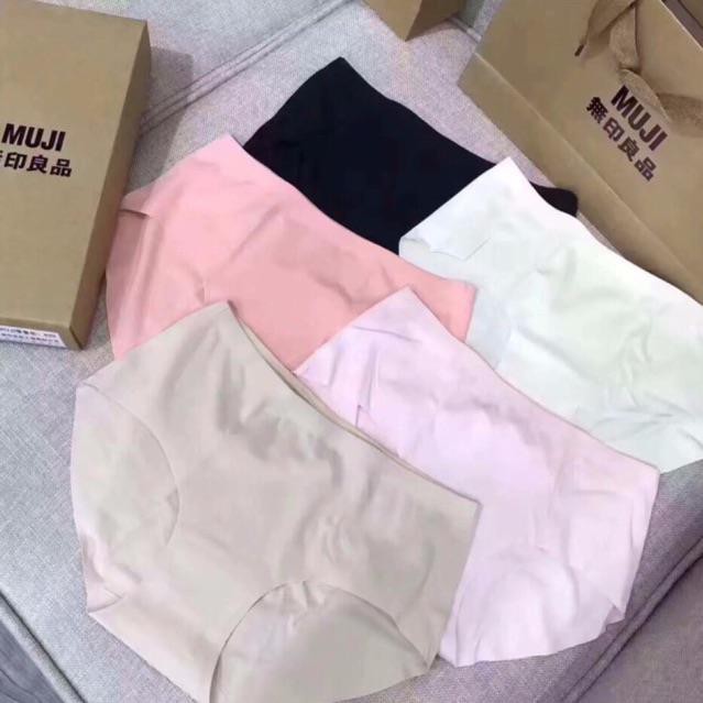 Hộp 5 Quần Lót Đúc Không Viền Xuất Nhật (Chuẩn Code)-