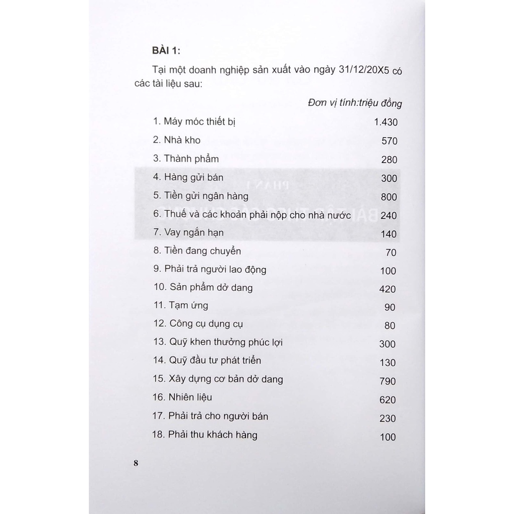 Sách Hệ Thống Bài Tập & Câu Hỏi Trắc Nghiệm Nguyên Lý Kế Toán
