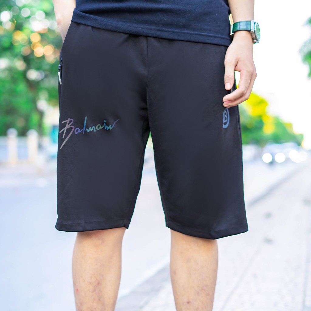 [HÀNG CAO CÂP] Quần đùi nam, quần short nam Cloudnine Store vải umi co giãn phối chữ dạ quang bao chất khi nhận hàng | BigBuy360 - bigbuy360.vn