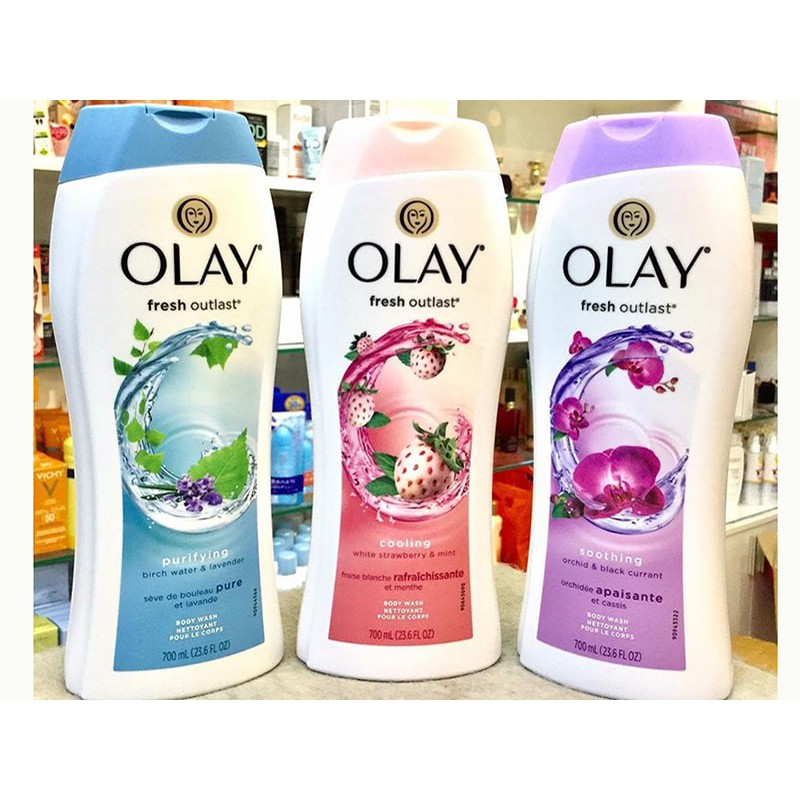 Sữa tắm dưỡng ẩm Olay Ultra Moisture/Fresh Outlast Body Wash 650ml