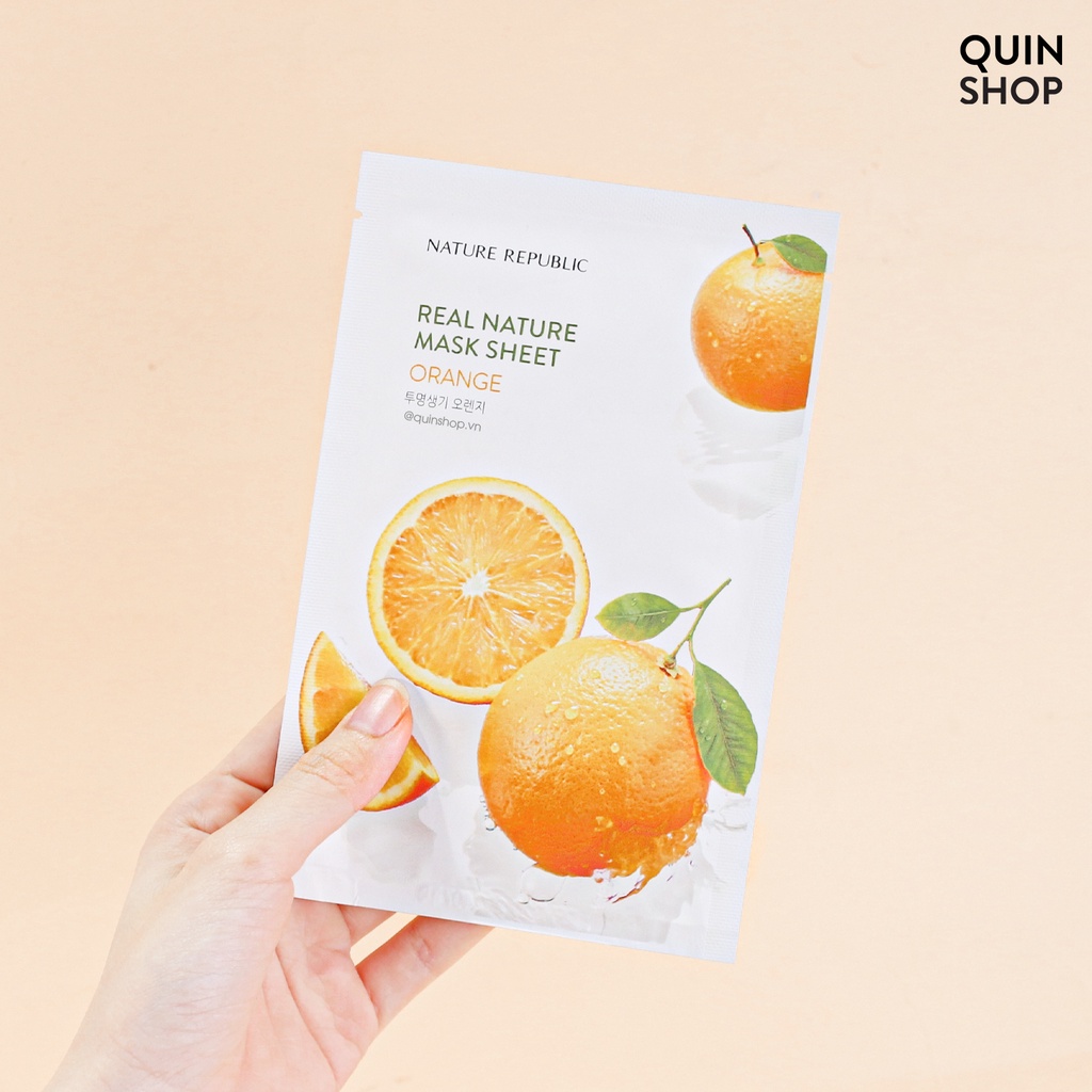 Mặt Nạ Giấy Nature Republic Real Nature Mask Sheet