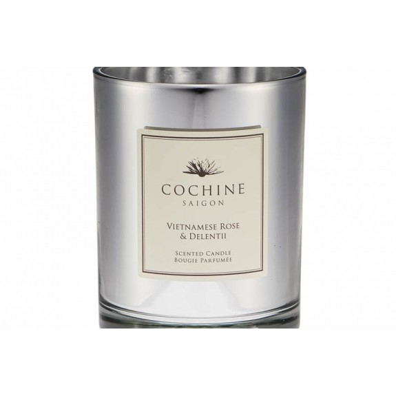 Nến thơm Cochine Saigon tinh dầu hoa hồng & lan hồ điệp 230gr