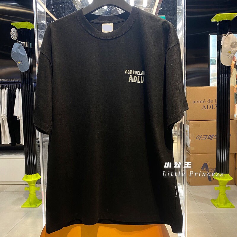 Áo phông ADLV Logo basic, áo thun unisex, chất cotton thoáng mát, form rộng, nemostore