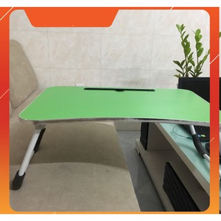 ☄️🔥Bàn gấp có khe cắm ipad - Chân u