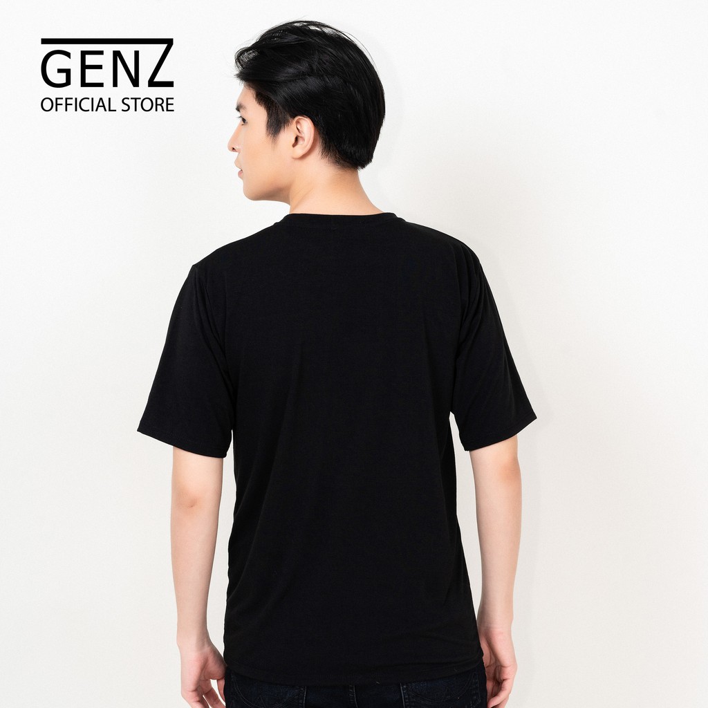 Áo thun tay lỡ nam nữ GENZ form rộng, full hộp, NOT ICE, ĐEN - Z60 | BigBuy360 - bigbuy360.vn