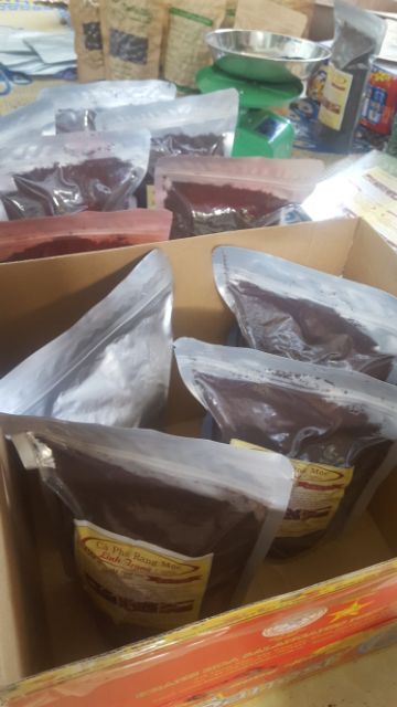 1 kg cà phê bột rang mộc nguyên chất Daklak 2 bịch | BigBuy360 - bigbuy360.vn