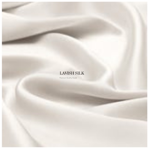 Trọn Bộ Chăn Ga Gối Phi Lụa Lavish Silk Cao Cấp Mát Lạnh Hàng Loại 1 Không Nối Vải -Trắng