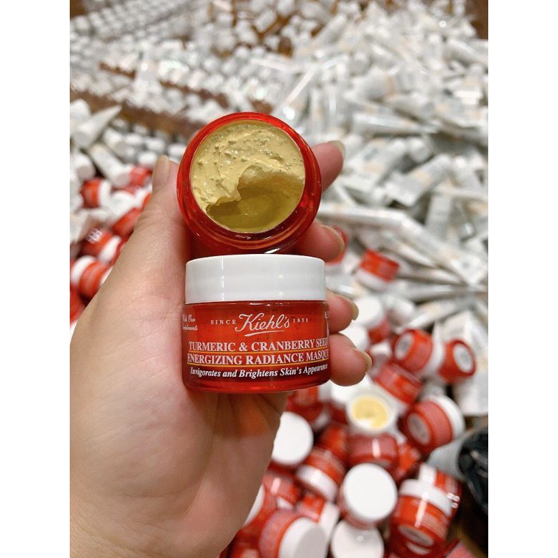 Mặt Nạ nghệ Kiehl's Turmeric & Cranberry Seed Energizing Radiance Masque.