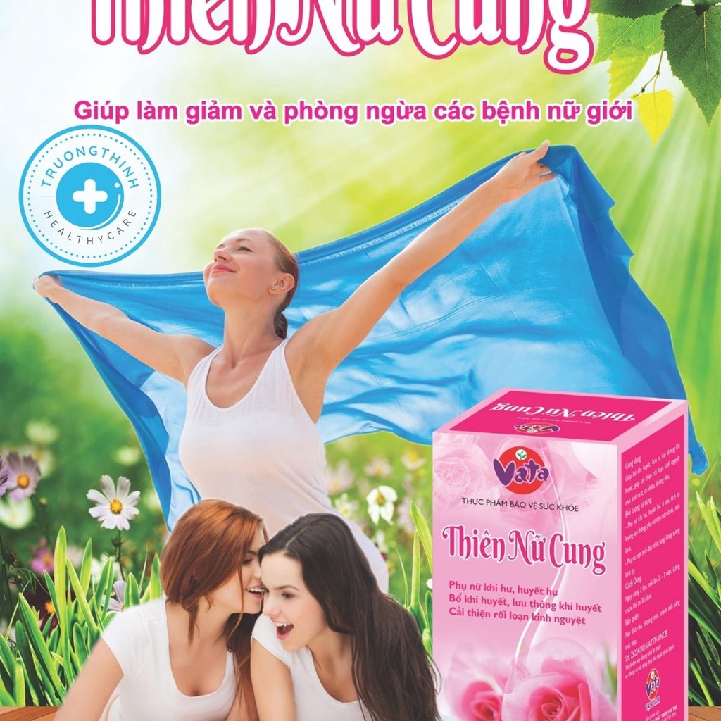 Viên uống hỗ trợ đau bụng kinh THIÊN NỮ CUNG