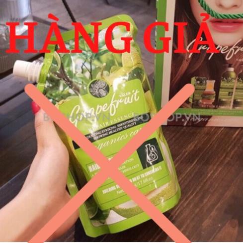 Hấp ủ Phục Hồi Bưởi Grapefruit Valer 500ML. Siêu Mềm Mượt Ngăn Rụng Tóc