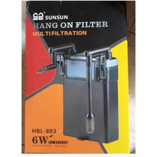 Lọc treo Sunsun HBL-803 chuyên dụng cho hồ cá, hồ thủy sinh