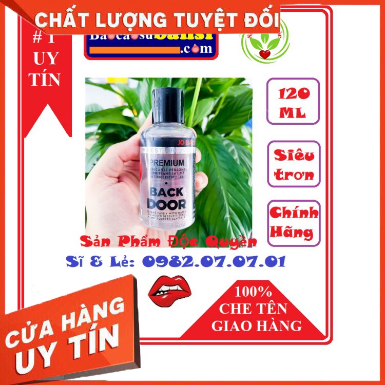 HÀNG CAO CẤP -  Gel Bôi Trơn Đa Chức Năng Cao Cấp Cho Nam Nữ JO back Door - Đặc Biệt Phù Hợp Cho GLBT Quan Hệ Hậu Môn  -