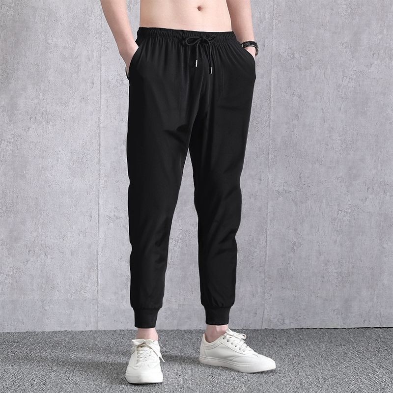 Quần jogger trơn vải da cá nam nữ điều mặc được 40kg - 97kg | BigBuy360 - bigbuy360.vn