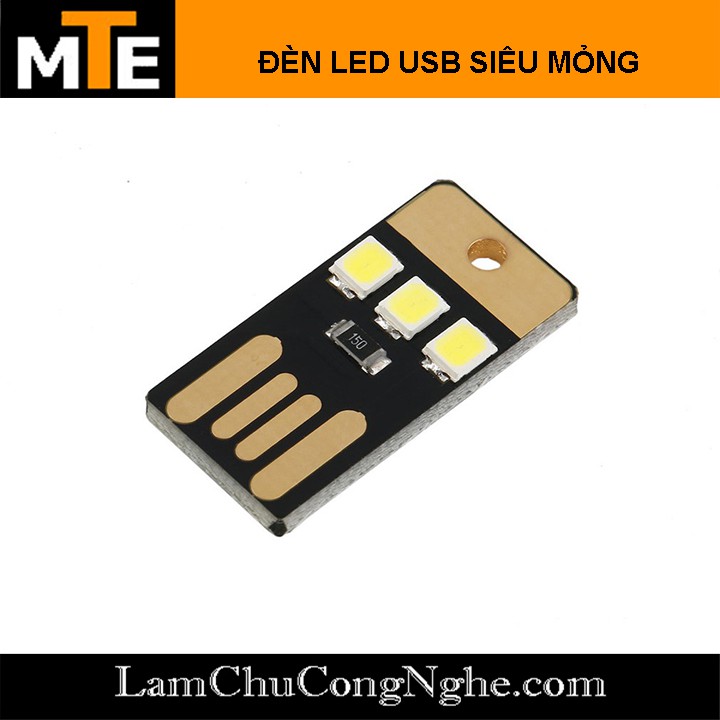 Đèn Led USB Siêu Mỏng - 3 LED siêu sáng