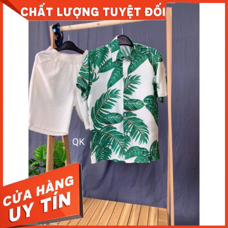 HÀNG CAO CẤP -  sét bộ đi biển trái cây, hoa lá cho nam nữ, gia đình hình chụp thật, vải tơ đũi xịn, hàng sẵn, bán lẻ qu