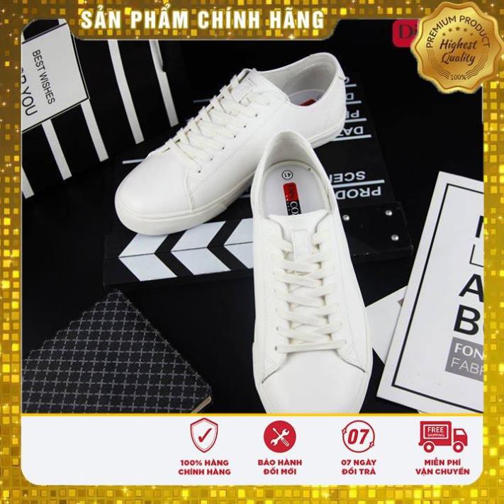 Giày Sneakers Nam Nữ Dincox White D34