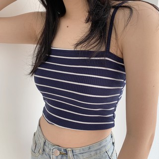 Áo 2 dây thun gân tk TKP65 1994closet