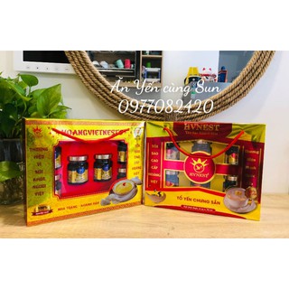 Set Quà Biếu 6 hũ Chứa 30% Tổ Yến tươi | Yến Sào Hoàng Việt