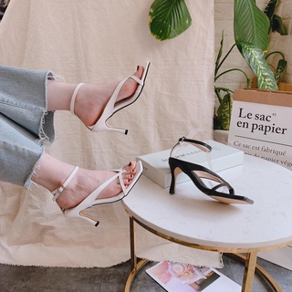 SANDAL QUAI MẢNH KẸP NGÓN GÓT NHỌN 6P THỜI TRANG HOT HIT