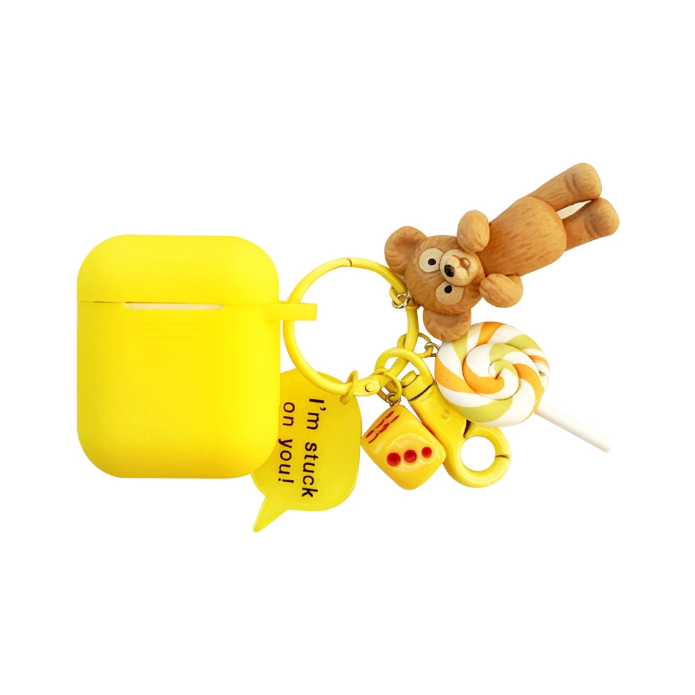 Vỏ hộp đựng bảo vệ tai nghe không dây Airpods