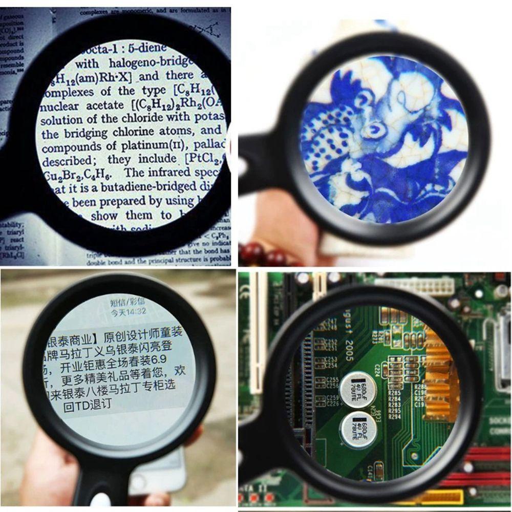 Kính Lúp Cầm Tay Chuyên Nghiệp TAYLOR1 Có 12 Đèn LED