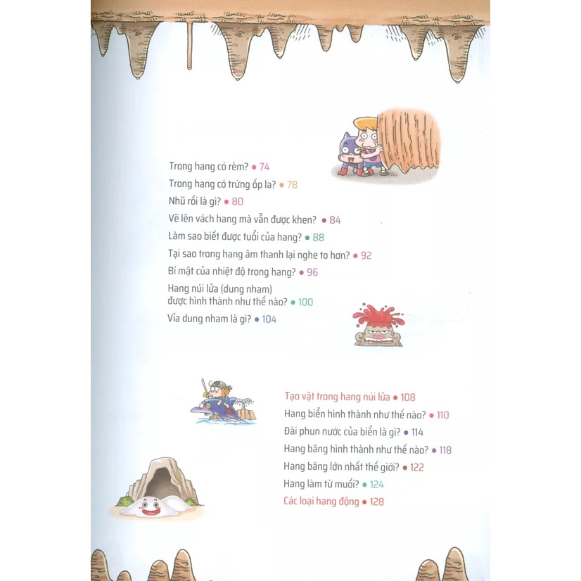 Sách Quiz! Khoa Học Kì Thú: Thám Hiểm Hang Động