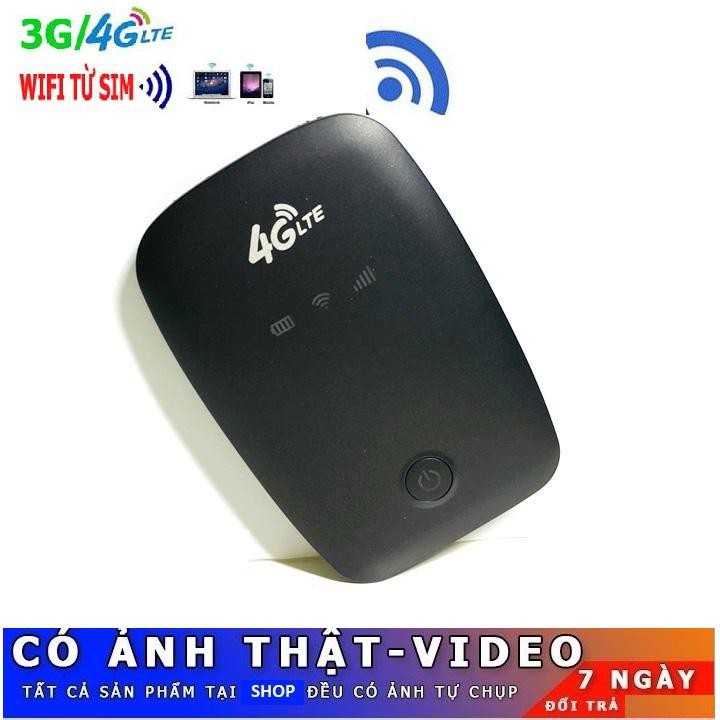 Cục phát sóng wifi 4G từ sim- Bộ phát wifi mini cầm tay -Phát wifi 4G LTE tốc độ cực cao 150 Mbps- Bộ phát wifi MF925