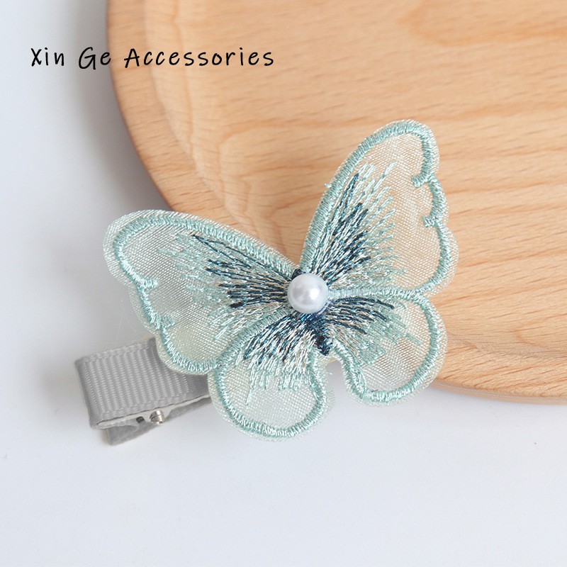 Kẹp tóc nơ bướm dễ thương dành cho bé gái