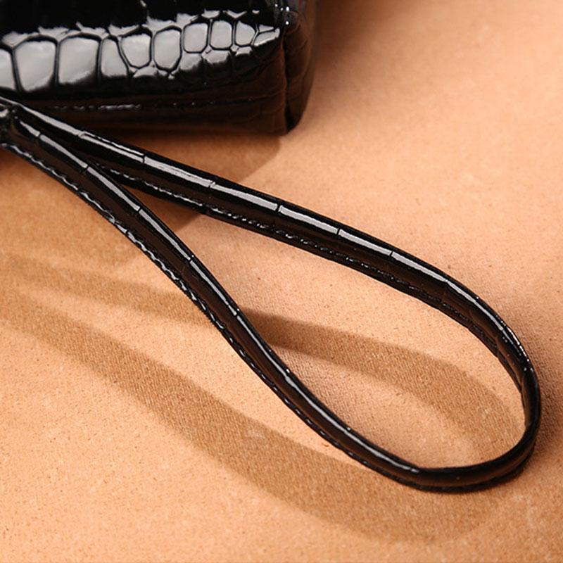 Ví mini giả da cá sấu thời trang sang trọng cho nữ