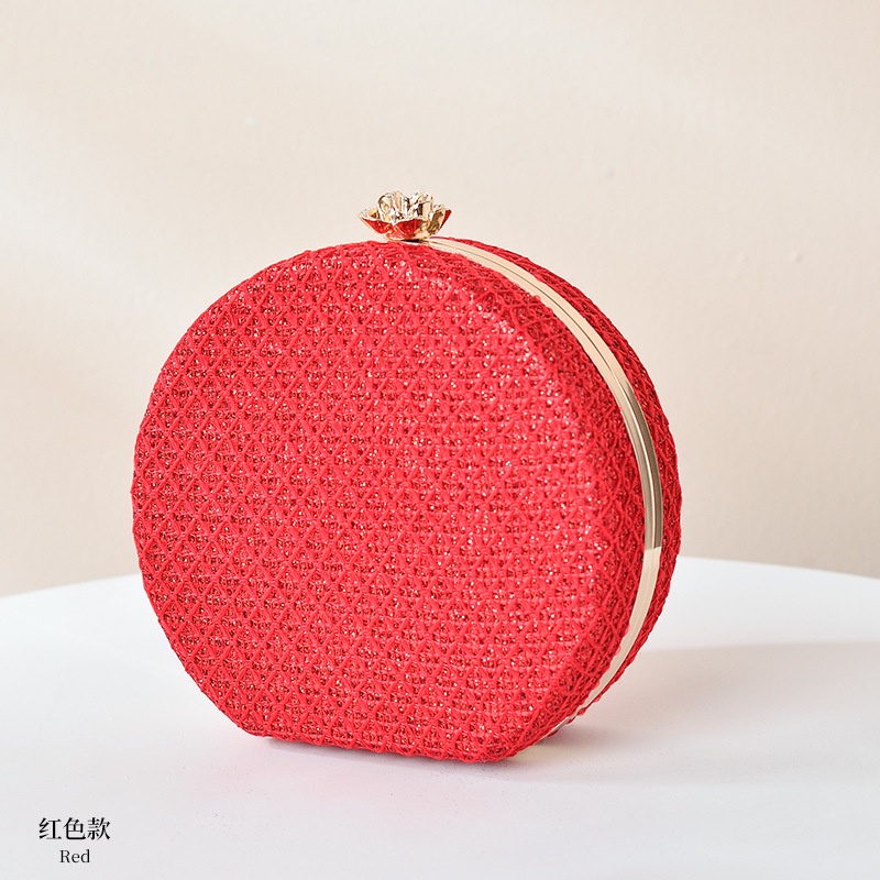 Túi Đeo Chéo Tròn Nhỏ Phong Cách Âu Mỹ Mới 2022