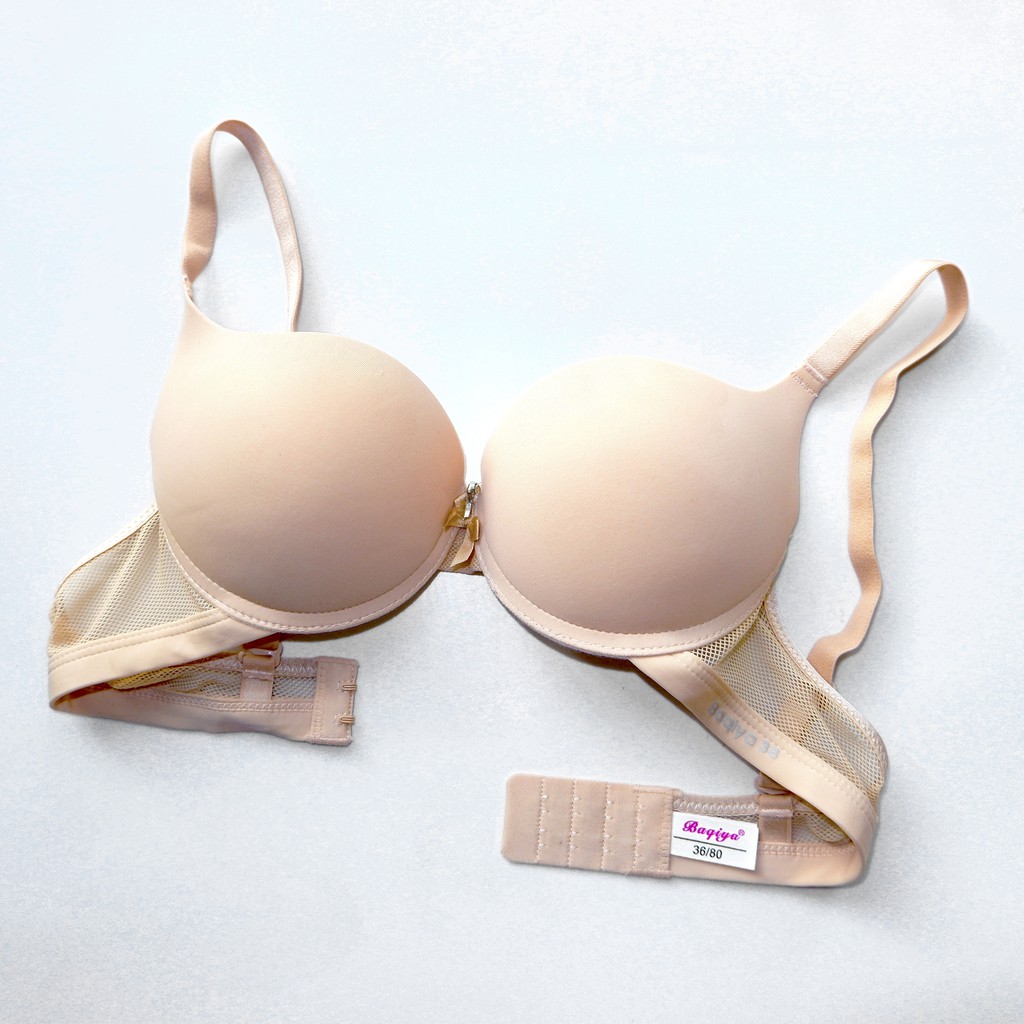 Áo Lót Nữ Nâng Ngực Cài Sau, Áo Ngực 2 Dây Định Hình Tạo Khe Ngực - K32