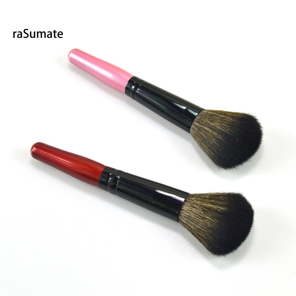 √RA Wood Handle Foundation Face Blush Powder Contour Makeup Brush Cosmetic Tool