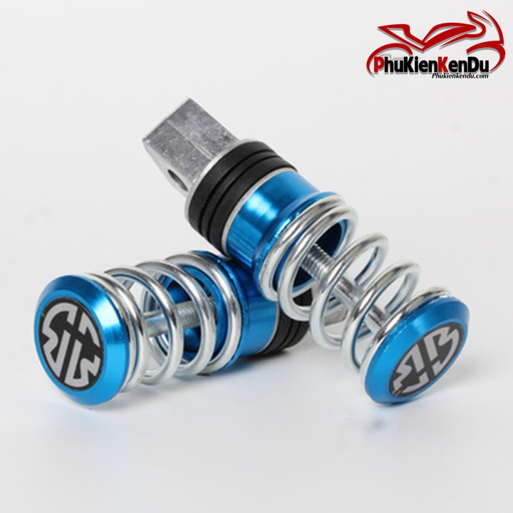 Gác chân lo xo xếp sau  Nhôm Đặc kiểu raider gắn wave, sirius, vario, exciter ab và nhiều dòng xe máy khác