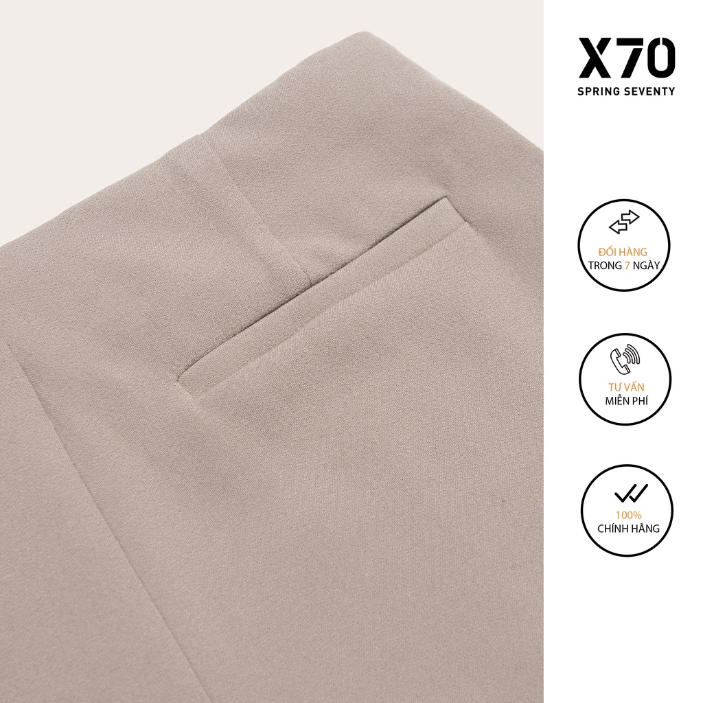 Quần Short Kiểu Dáng Giả Váy Thiết Kế Đính Nút Thời Trang X70 - 04500016