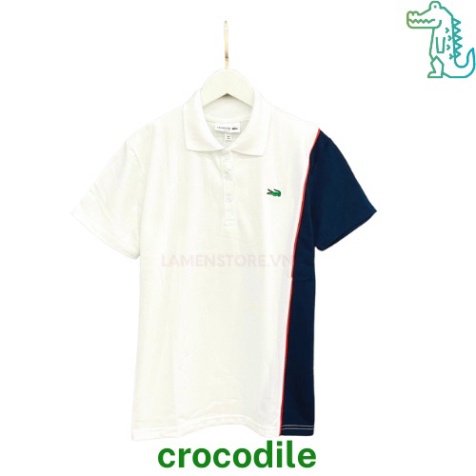 Áo Phông Thu Polo Nữ Cá Sấu Lacoste0001 Hàng Xuất Dư Xịn, sản phẩm chính hãng 100% Cotton áo co dãn Cổ Trụ Local Brand V
