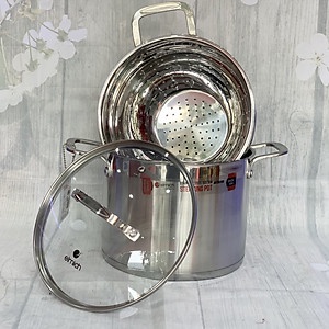 NỒI HẤP INOX 304 ELMICH 22CM EL3360, 26CM EL3361