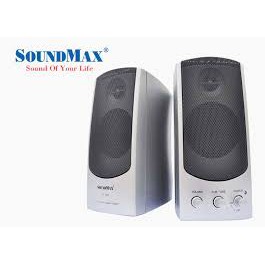 Loa Vi Tính ✨Free Ship✨ Loa Vi Tính 2.0 SOUNDMAX A140 - Âm Thanh Sống Động- Chính Hãng 100%- Giá Rẻ Nhất