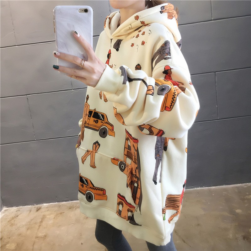 Áo Hoodies Nỉ Ngoại Hoạ tiết Đường Phố in công nghệ 3D MILAN C056