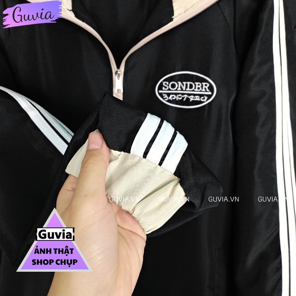 Áo Khoác Dù SONDBR Lớp Form Rộng Nam Nữ Unisex, Áo Gió Bomber Bóng Chày Chống Nắng Ulzzang GUVIA