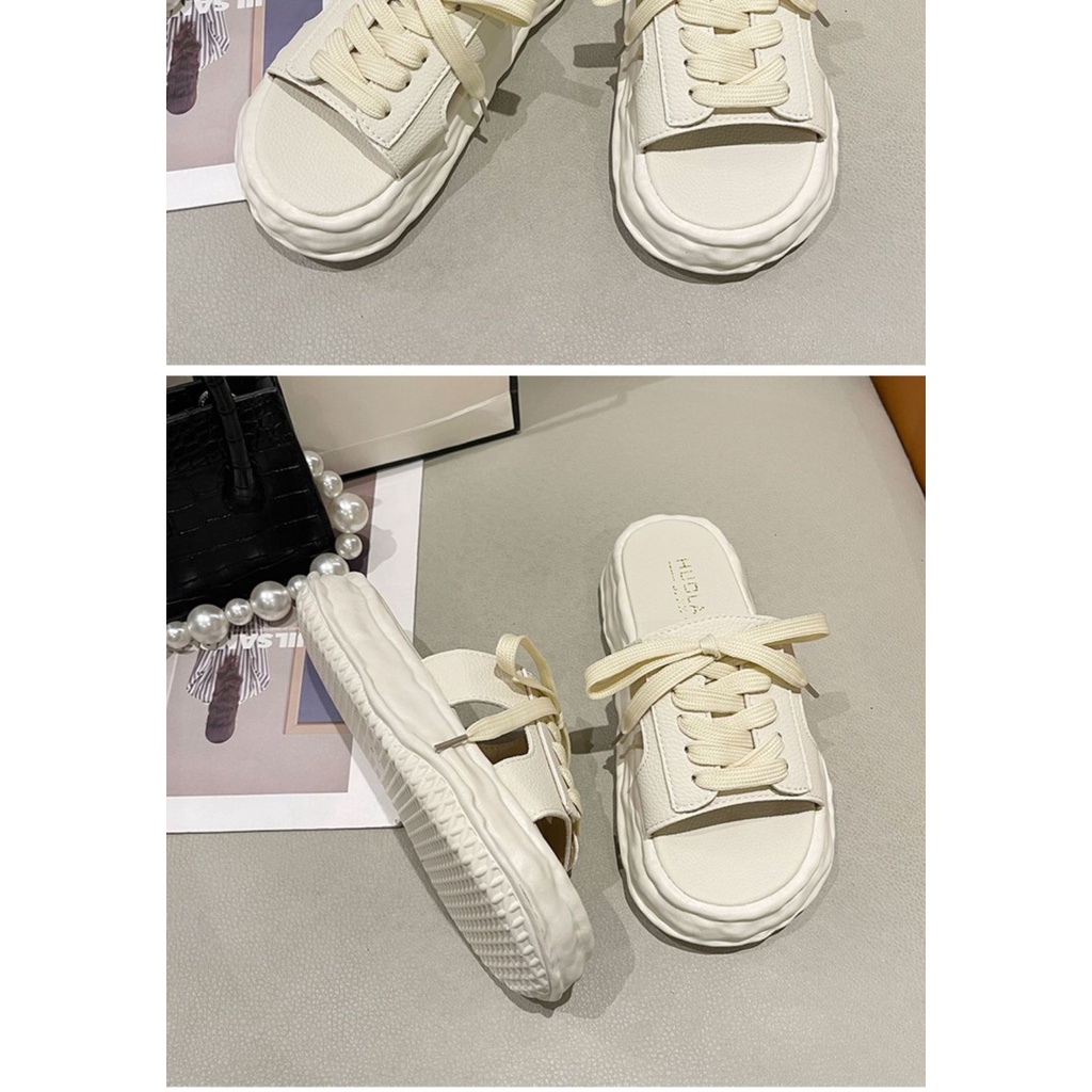 Dép Sandal Đế Dày Thời Trang Mùa Hè 2022 Dễ Phối Đồ Cho Nữ