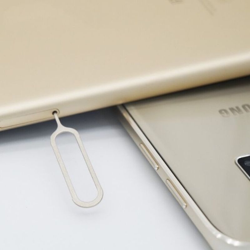 Set 10 Dụng Cụ Hỗ Trợ Gắn Sim Điện Thoại / Khay Mở Bằng Kim Loại Cho Huawei Xaiomi