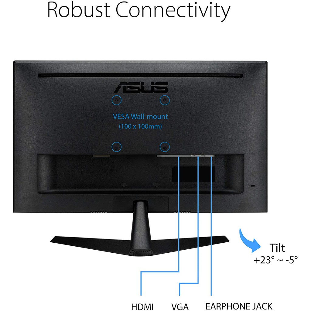 Màn hình máy tính Asus VY249HE (23.8-inch FHD/IPS/75Hz/1ms)